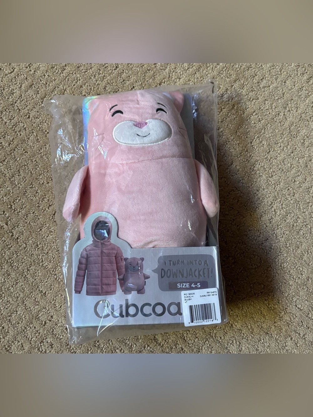 NEW Cubcoats Kali the Kitty Down Jacket - Size 4-5